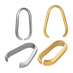 Bail Pincé en Acier Inoxydable 304 7 x 15 x 3 mm/1 mm