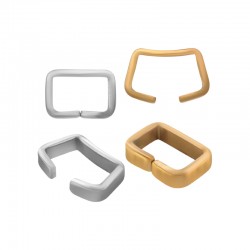 Bail Pincé en Acier Inoxydable 304 5 x 7.1 x 1.8 Mm/0.67 mm