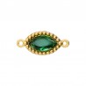 Or 18 carats/ Vert