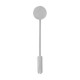Pasador de Latón 35 x 1 mm con Base Redonda de 10 mm