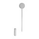 Tige en Laiton 35 x 1 mm avec base Ronde 10 mm