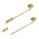 Tige en Laiton 35 x 1 mm avec base Ronde 10 mm