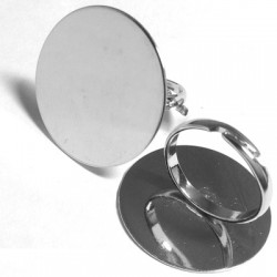 Disque pour Bague en Laiton 25 x 0.6 mm