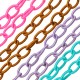 Fabric Oval Chain 8x12mm (80cm)
