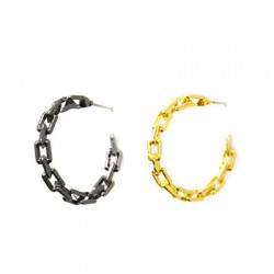 Boucle D'Oreille en Laiton 26 mm