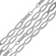 Chaîne maille Ovale 6.5x12.7mm/1.4mm en Acier Inoxydable 304