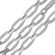 Chaîne maille Ovale 6.5x12.7mm/1.4mm en Acier Inoxydable 304