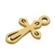 Stainless Steel 304 Charm Cross 8x14mm