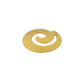Ciondolo a Spirale in Acciaio Inossidabile 304 22 mm