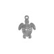 Stainless Steel 304 Charm Sea Turtle 16x18mm