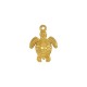 Stainless Steel 304 Charm Sea Turtle 16x18mm