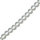 Γυάλινη Πέρλα Χάντρα Στρογγυλή 3mm Ø0.8mm (~240τμχ)