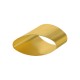 Brass Irregular Tube 45x40mm/19mm Ø39x18mm