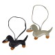 PU Pendant Dog 8x14mm & 0.5x26cm