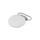 Clip Metallica con Faccia Rotonda e Anello a D 25X32 mm Ø20 mm