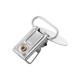 Clip Métallique à face Ronde avec Anneau en D 25 x 32 mm Ø 20 mm