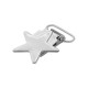 Metal Clip Star Face with D-Ring 30x41mm Ø20mm