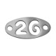 Connecteur Porte-Bonheur en Acier Inoxydable 304 « 26 » 15 x 7 mm