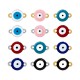 Connecteur en Acier Inoxydable 304 Evil Eye 9.7 x 6 mm