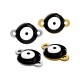Connettore in Acciaio Inossidabile 304 Evil Eye 9.7X6 mm