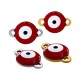 Stainless Steel 304 Connector Evil Eye 12x8mm