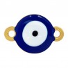 Or 18 carats/ Bleu/ Blanc/ Noir