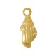 Breloque Coquille 7x18mm en Acier Inoxydable 304