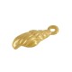 Breloque Coquille 7x18mm en Acier Inoxydable 304
