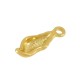 Stainless Steel 304 Charm Shell 7x18mm