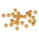 Μεταλλική Μπρούτζινη Χάντρα Στοπάκι 2.6x1.7mm Ø1.6mm