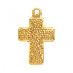Ciondolo a Croce in Acciaio Inossidabile 304 10.7X16.6 Mm/1.9 mm