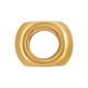 Perla in Acciaio Inossidabile 304 con Fori 5X6.8 mm Ø3.3 mm