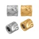Stainless Steel 304 Bead 4x4.5mm Ø1.8mm