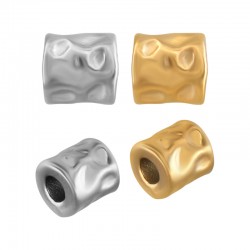 Perle en Acier Inoxydable 304 4 x 4.5 mm Ø 1.8 mm