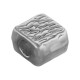 Perla in Acciaio Inossidabile 304 5X4.9 Mm/3.3 mm Ø1.5 mm