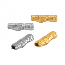 Stainless Steel 304 Bead Tube 3.7x11.9mm Ø1.4mm