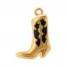 Or 18 carats/ Noir
