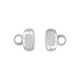 Stainless Steel 304 Magnetic Clasp 7x12mm Ø1.7mm