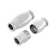 Fermoir Magnétique en Acier Inoxydable 304 6.5 x 14.3 mm/3 mm Ø3 mm