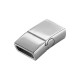 Stainless Steel 304 Magnetic Clasp 12x20mm/5mm Ø10x3mm