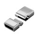 Fermoir Magnétique en Acier Inoxydable 304 12 x 20 mm/5 mm Ø10 x 3 mm