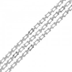 Chaîne en Acier Inoxydable 304 6.8 x 10/1.7 mm et 2 x 8 mm