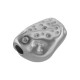 Perla in Acciaio Inossidabile 304 6.2X9 mm Ø1.5 mm