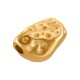 Perla in Acciaio Inossidabile 304 6.2X9 mm Ø1.5 mm
