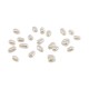 Cuenta ABS Perla Ovalada 2,8 x 4,4 mm Ø0,8 mm