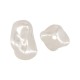 Perla ABS Irregolare 11.5X16 Mm/8.4 mm Ø1.3 mm