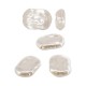 Πέρλα Συνθετική Χάντρα Οβάλ 15x21mm/6.8mm Ø1.2mm
