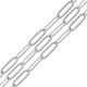 Chaîne maille Ovale 4x12mm/08mm en Acier Inoxydable 304