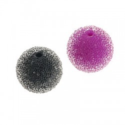 ABS Synthetic Pearl Bead Ball Round Knobbed 10mm Ø1.8mm