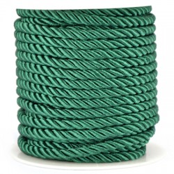 Cordón de Poliester Retorcido 5mm (~10mtr/rollo)